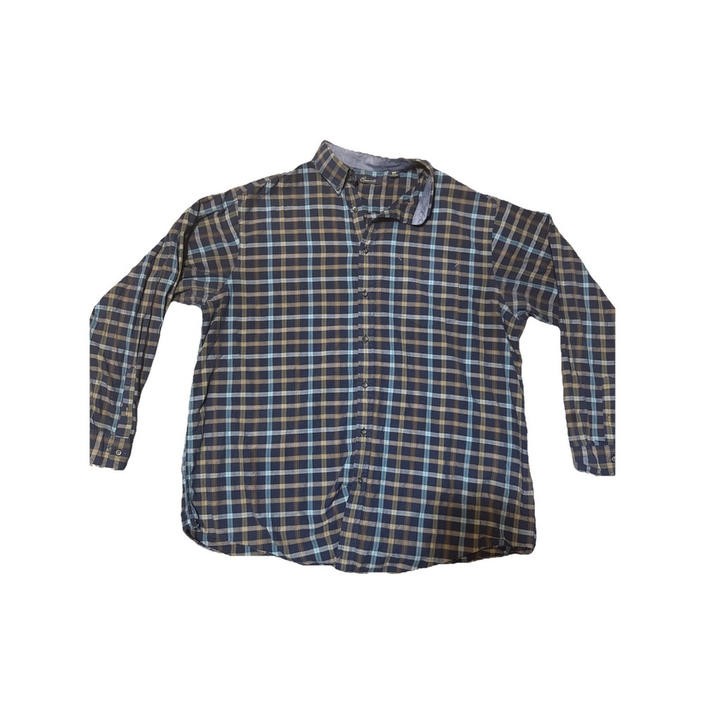 Casuals Long Sleeve Button Down Shirt Men's Big And Tall 2XT